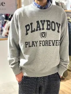 PLAYBOY relume スウェット　トレーナー