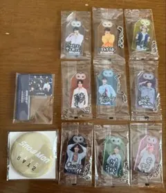 snowman お守りキーホルダー