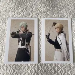 刀ミュ 十周年記念 乱舞博覧会 ポストカード 各2種セット　髭切　膝丸