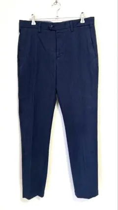 Banana Republic ネイビー ストライプ スラックスのサムネイル