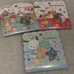 【新品】サンリオ♡おはじきシールフレークセット