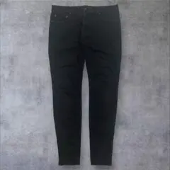 ホリスター スーパー　スキニーパンツ ブラック デニム　L 脚長　ストレッチ