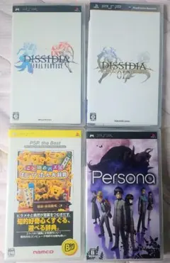 【PSP】ソフト4本　まとめ売り（ゲームセット）