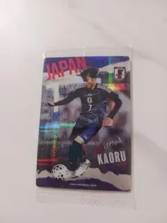 三笘薫 メタリックプラカード サッカー日本代表 ウエハース 2026