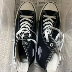 CONVERSE ブラック ハイカット スニーカー