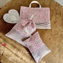 入園入学3点セット　レッスンバッグ　シューズ入れ　ナップサック　韓国生地　女の子 入園入学3点セット レッスンバッグ シューズ入れ ナップサック 韓国