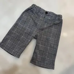 グレー系　チェック柄　パンツ　110 入園　卒園　入学　セレモニー