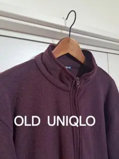 紺タグ　OLD UNIQLO フリースジャケット L