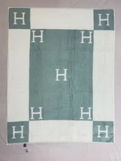 未使用 HERMES エルメス 大判バスタオル ビーチタオル 約120×90cmのサムネイル