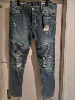 Demin Co. ダメージ加工デニム