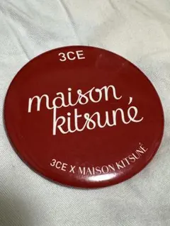 3CE×Maison kitsune メゾンキツネ　缶バッジミラーのサムネイル