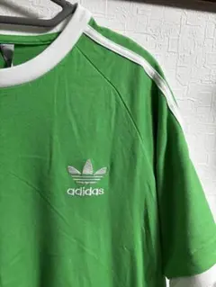 adidas 3-STRIPES TEE M グリーン　緑