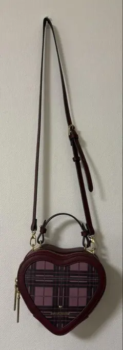 サマンサベガ ハート型 ショルダーバッグ
