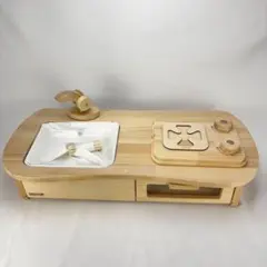 無印良品 あそんでしまえる おままごと キッチンセット 木製