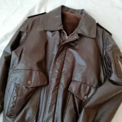 90s vintage【希少】A2　y2k　レザージャケット　裏面ボア
