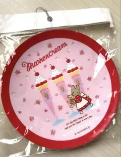 マロンクリーム　メラミンプレート 　　　　　　 　　　　　　　サンリオ　アベイル