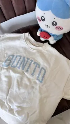 BONITO トレーナー ホワイト S