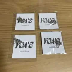 YOASOBI YOA'S FC継続特典 オリジナルチャーム 4個セット - メルカリ
