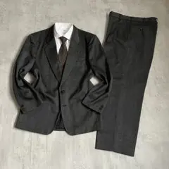 DURBAN スーツセットアップ　 グレー　チャコール　高級感　モード　結婚式