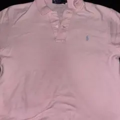 Polo by Ralph Lauren ピンクポロシャツ S