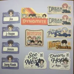 BANDAI バンダイ モバイルステッカーコレクション TinyTAN BTS