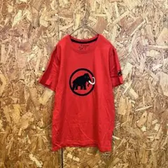 MAMMUT 半袖Tシャツ フロントプリント ロゴプリント コットン100%のサムネイル