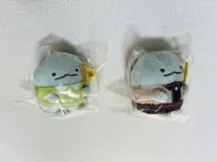 すみっコぐらし てのりぬいぐるみ デニーズ限定 とかげ2点