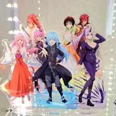 【美品】転生したらスライムだった件 アクリルスタンド リムル＆テンペスト一行