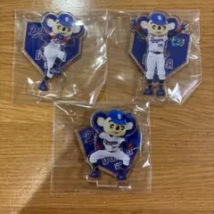 2026 中日ドラゴンズ ドアラ アクスタくじ　アクリルスタンド　3種セット