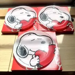 SNOOPY スヌーピー プレート 3枚セット 丸皿