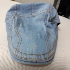 デニムキャスケット ライトブルー