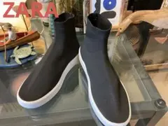 ZARA ザラ ストレッチブーツ 42（26.5‐27㎝）ストレッチ