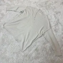 【AMERICAN HOLIC】レディース L Vネックニットプルオーバー