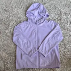 UNIQLO エアリズム 薄紫パーカー 110