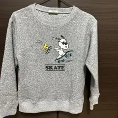 PEANUTS スヌーピー トレーナー グレー