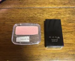 ケイト　デザイニングアイブロウ3D セザンヌ　ナチュラルチークN セット