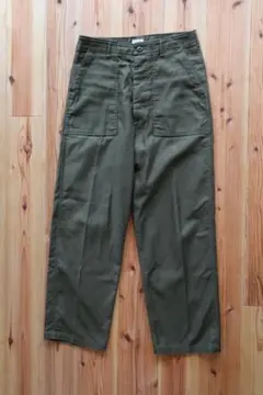 CIOTA SUVIN COTTON BAKER PANTS KHAKI 5