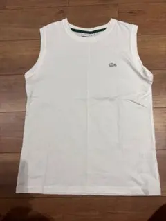 LACOSTE ラコステ ノースリーブ Tシャツ ホワイト 38のサムネイル