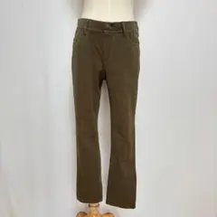 CLOSSHIウルトラストレッチパンツ（L）オリーブグリーン系　スキニー