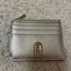 FURLA ゴールド カードケース