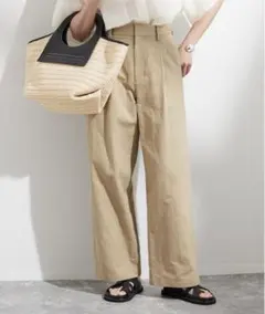 JOURNAL STANDARD ベージュ チノパン ワイドパンツ ハイウエスト