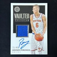 Kristaps Porzingis Encased /49 Auto サイン
