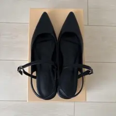 ポインテッドスリングバックサンダル