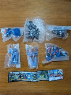HGシリーズ 東映ロボット列伝 全6種 コンプ 内袋未開封 ガシャポン