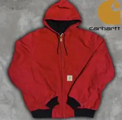 Carhartt アクティブパーカー　USA製　ダック生地　ダックジャケット