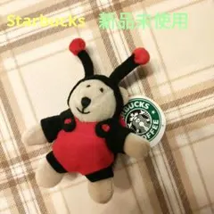 新品 スターバックス ベアリスタ てんとう虫 ぬいぐるみ マグネット　ラブバグのサムネイル