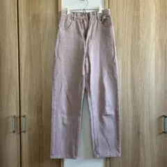 ピンク ストレートデニムのサムネイル