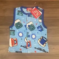 DENTAMA 総柄 フリース スリーパー