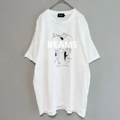 Yu Nagaba × BEAMS チャリティーTシャツ/ ハート/L/3976