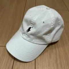 POLO ホワイト ベースボールキャップ